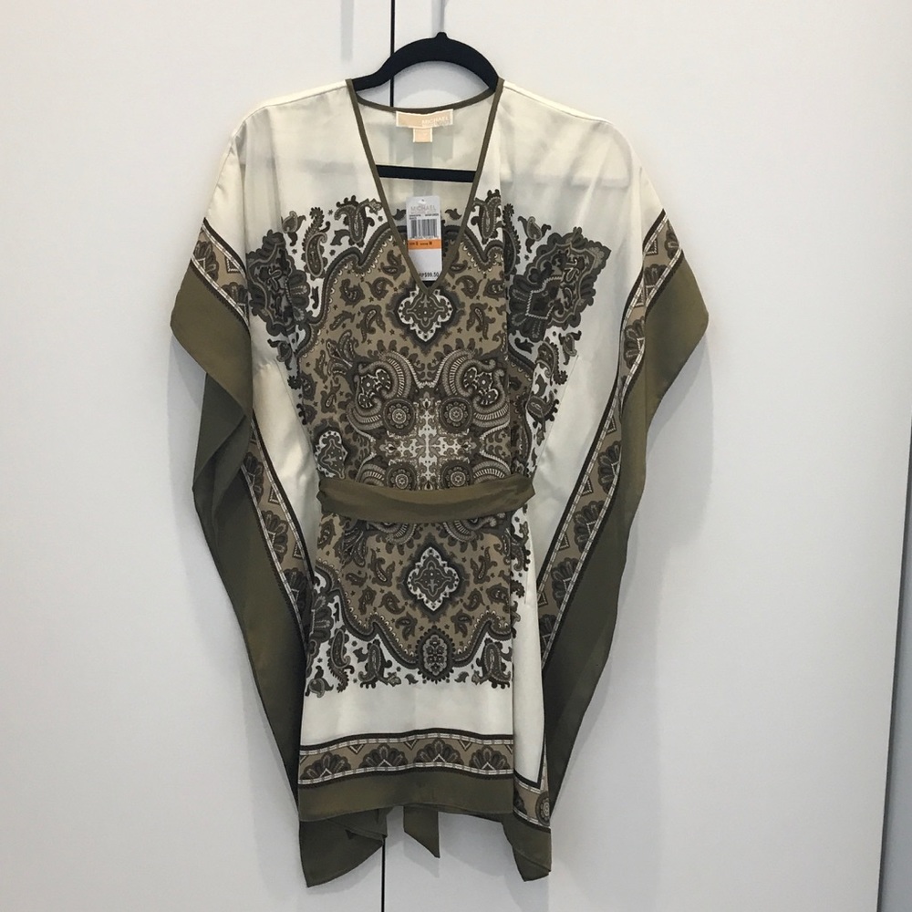 Michael Kors tunic top w/ belt